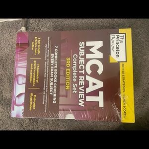 Princeton MCAT books